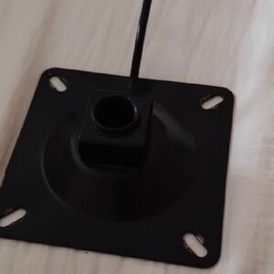 Black Metal Mounting Bracket For Computer Chair